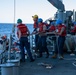 Small Boat Operations aboard the USS Cole