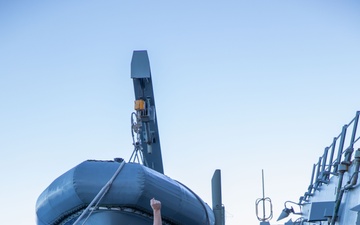 Small Boat Operations aboard the USS Cole