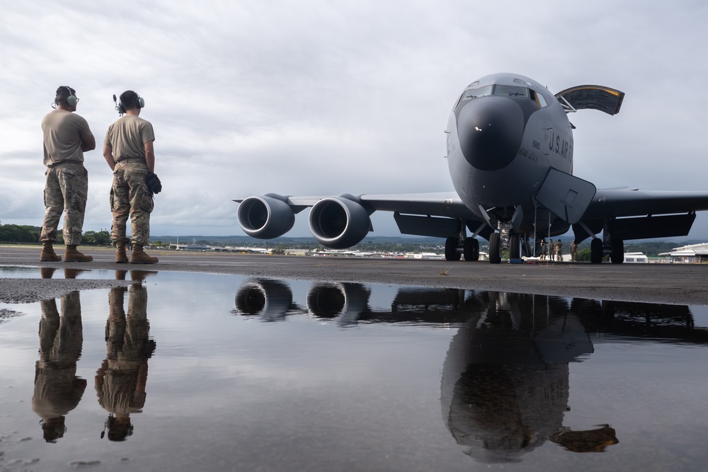 Hawaii ANG Tanker Supports Airlift, Fighter Ops during JPMRC 25-01