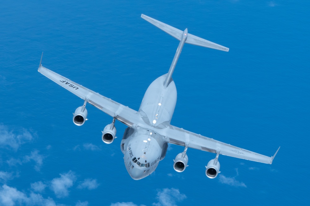 Hawaii ANG Tanker Supports Airlift, Fighter Ops during JPMRC 25-01