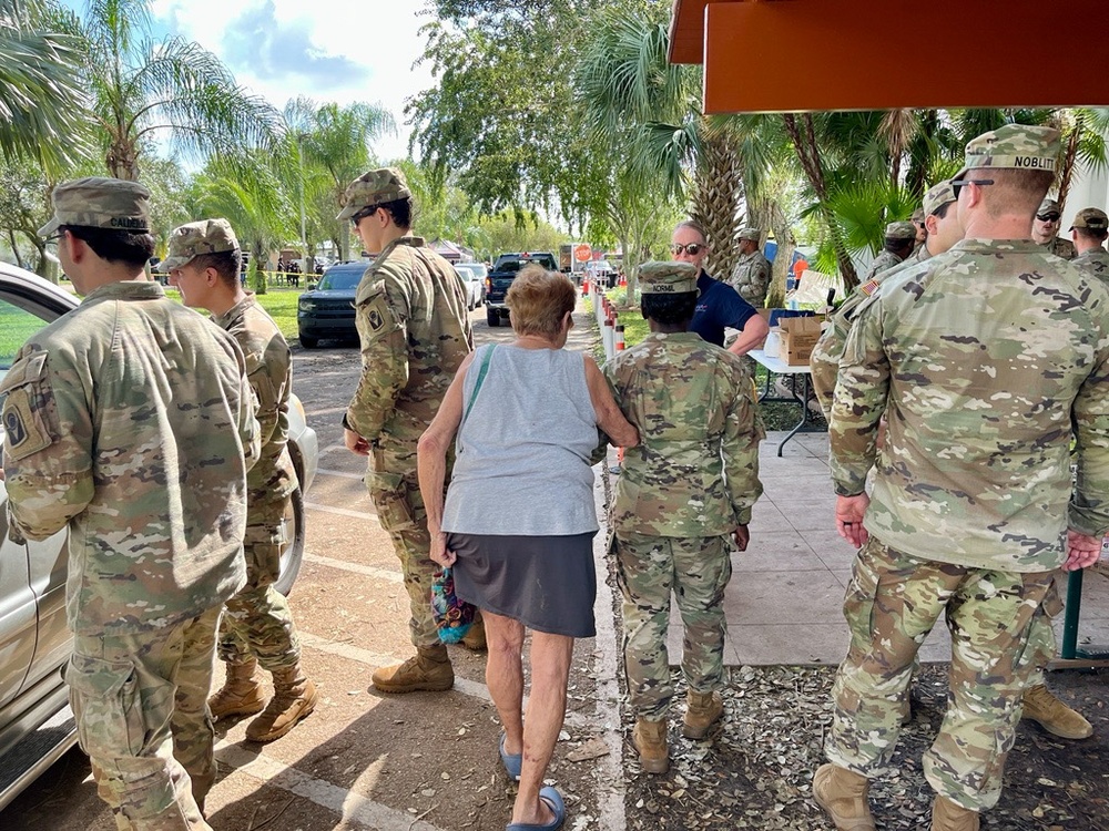 Florida National Guard Supports Hurricane Milton Recovery