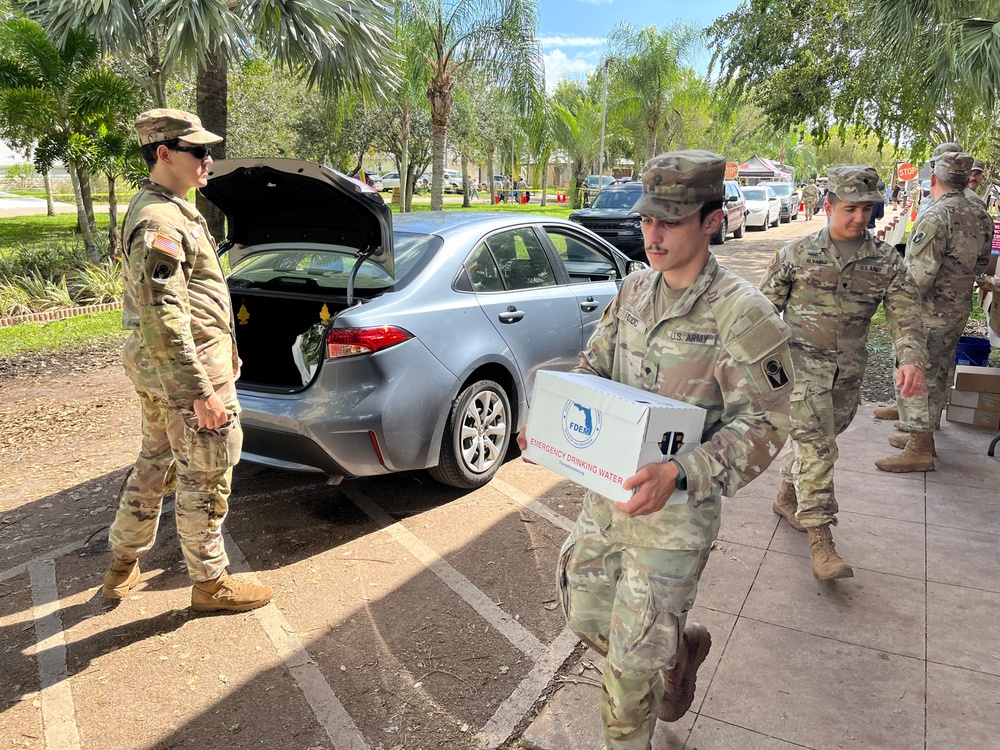 Florida National Guard Supports Hurricane Milton Recovery