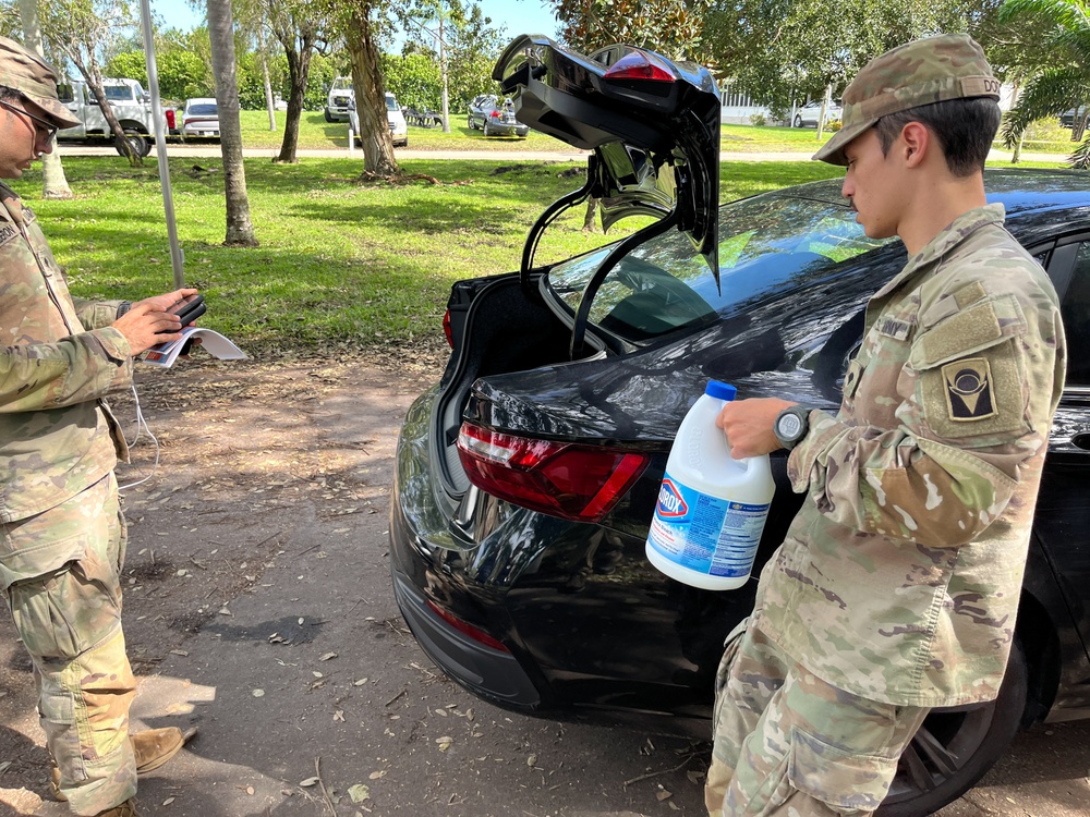 Florida National Guard Supports Hurricane Milton Recovery