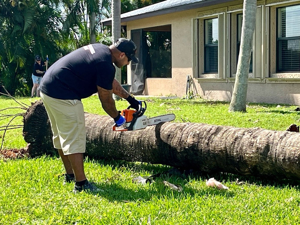 Volunteers Support Hurricane Milton Recovery