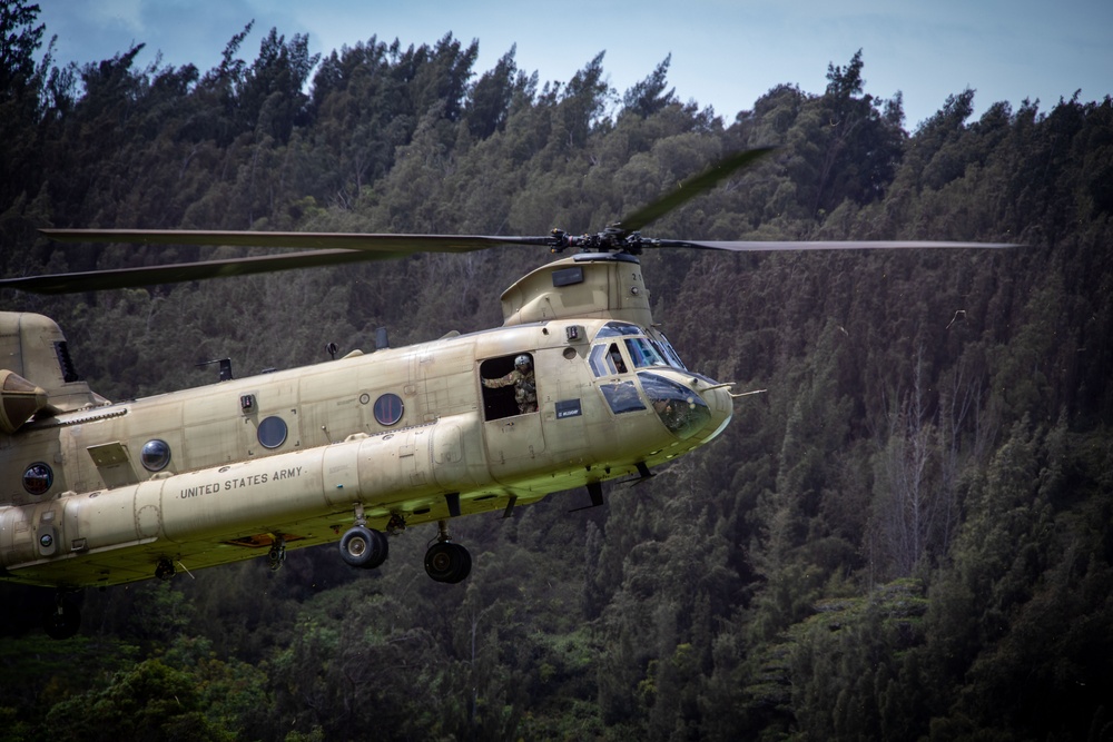 25th CAB Executes Sling Load Operations, Resupply During JPMRC 25-01