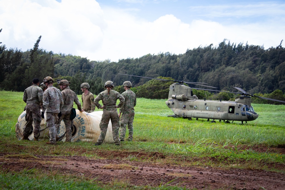 25th CAB Executes Sling Load Operations, Resupply During JPMRC 25-01