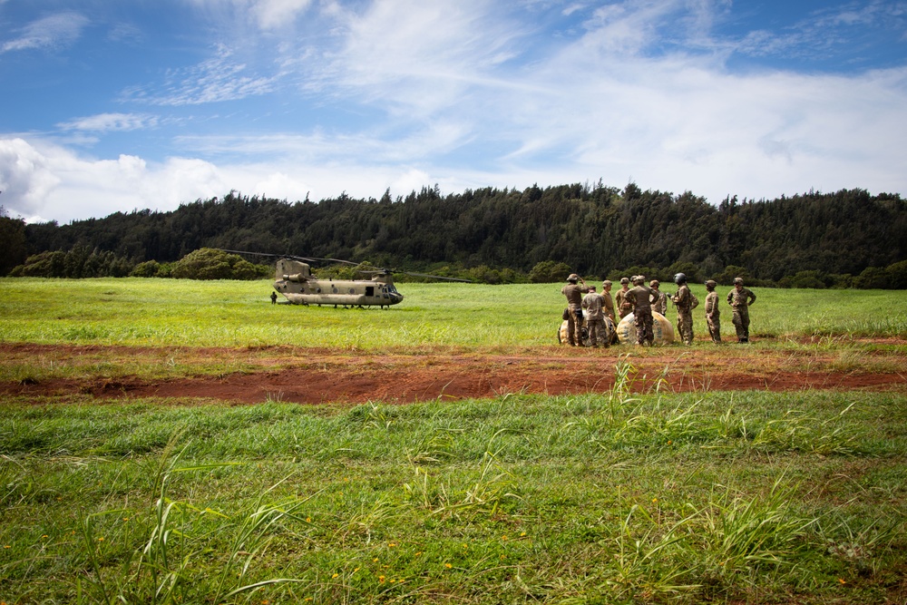 25th CAB Executes Sling Load Operations, Resupply During JPMRC 25-01