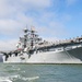 U.S. Navy, Coast Guard and local emergency service ships participate in a Parade of Ships event in the San Francisco Bay