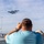 U.S. Navy Flight Demonstration Squadron, the Blue Angels, perform aerobatic formation maneuvers over San Francisco U.S. Navy Flight Demonstration Squadron, the Blue Angels, perform aerobatic formation maneuvers over San Francisco