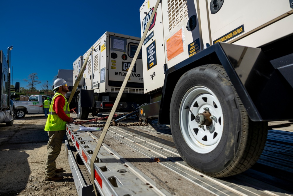 Army Corps responds to Hurricane Helene, provides temporary emergency power to North Carolina communities