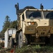 3rd Expeditionary Sustainment Command unload shipping containers in Fairview, North Carolina