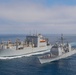 USS Chosin (CG 65) and USNS Washington Chambers (T-AKE-11) conduct a Transferrable Rearming Mechanism (TRAM)