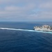 USS Chosin (CG 65) and USNS Washington Chambers (T-AKE-11) conduct a Transferrable Rearming Mechanism (TRAM)