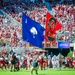 South Carolina Army National Guard, performs a flyover for the Alabama vs. South Carolina football game