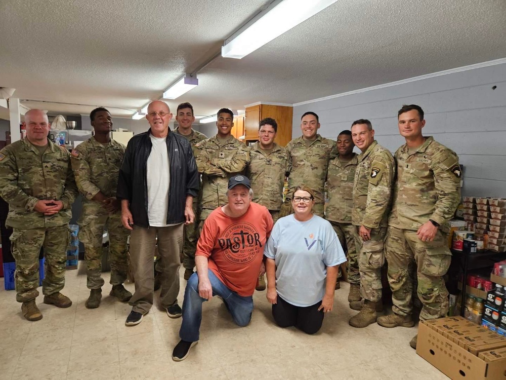 DVIDS - Images - Spc. Randy Stuart with his unit helps his hometown ...