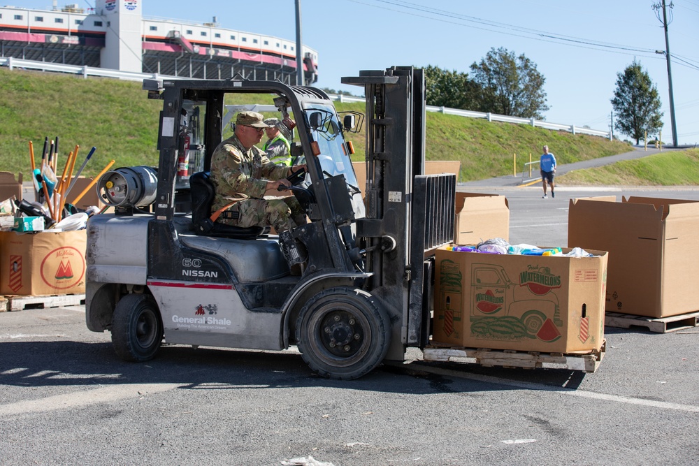 Bristol Motor Speedway donation center