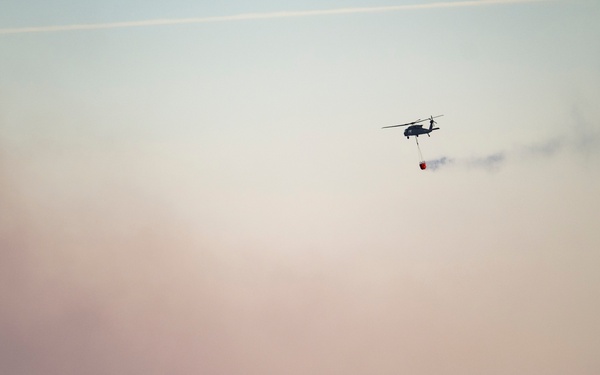 North Dakota National Guard responds to wildfires