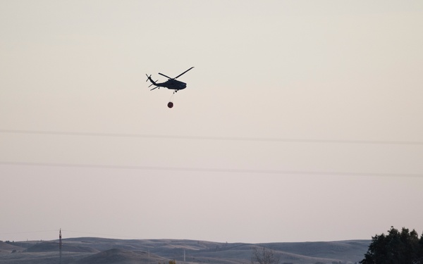 North Dakota National Guard responds to wildfires