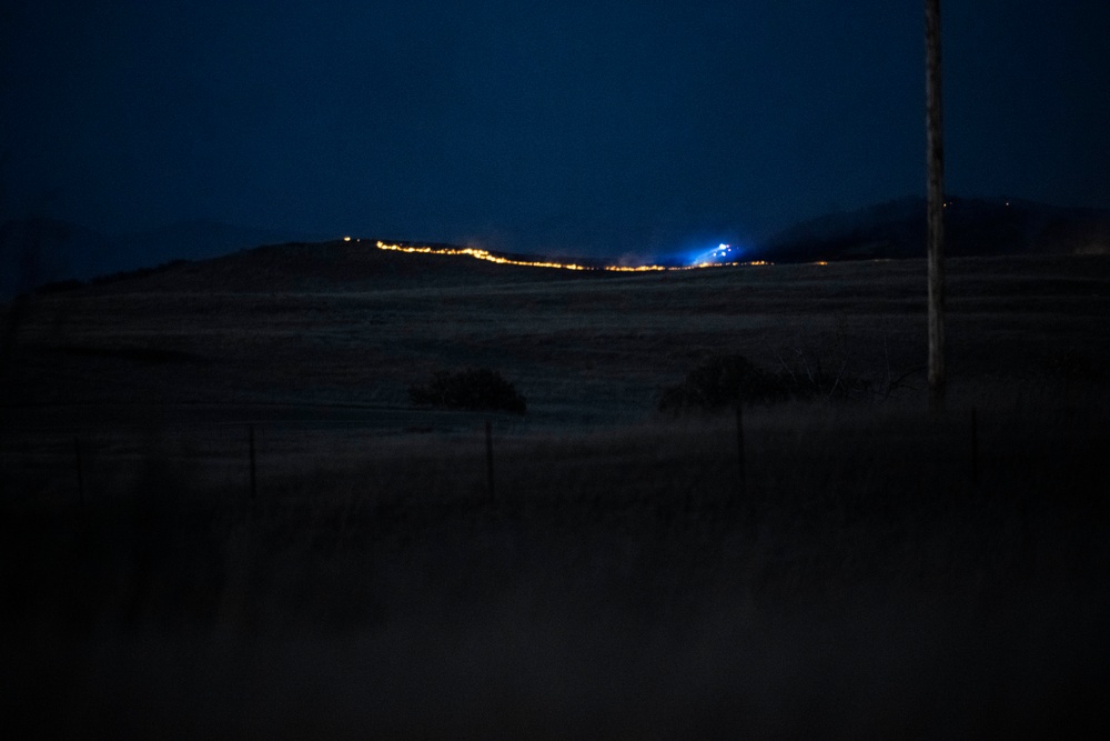 North Dakota National Guard responds to wildfires