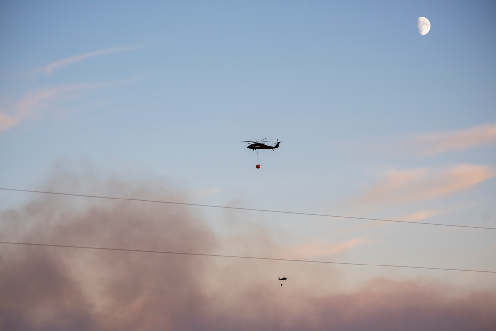 North Dakota National Guard responds to wildfires