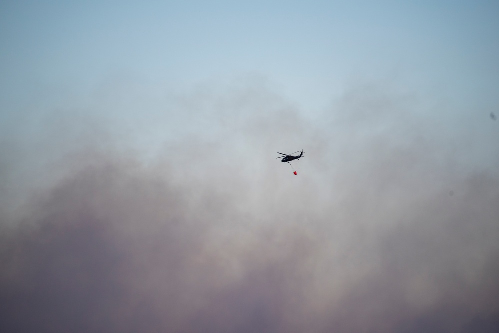 North Dakota National Guard responds to wildfires