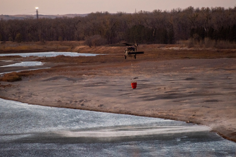 North Dakota National Guard responds to wildfires