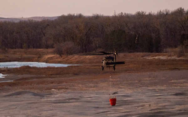 North Dakota National Guard responds to wildfires