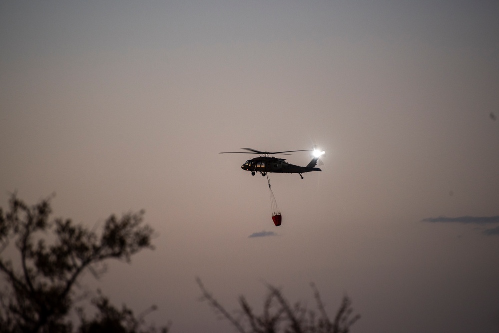 North Dakota National Guard responds to wildfire