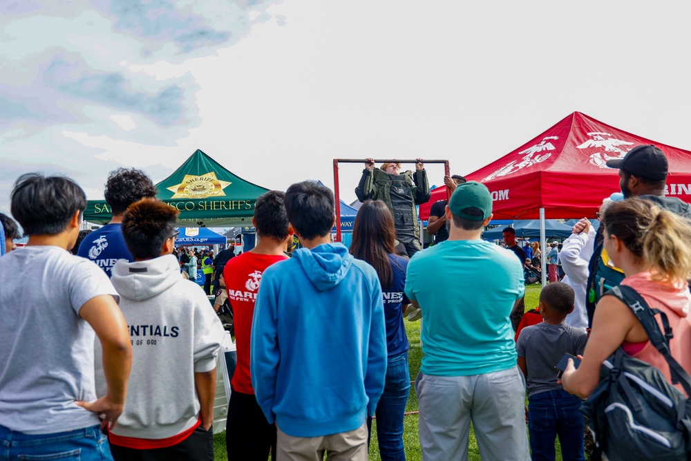 SF Fleet Week 24: EXPO on the Marina Green