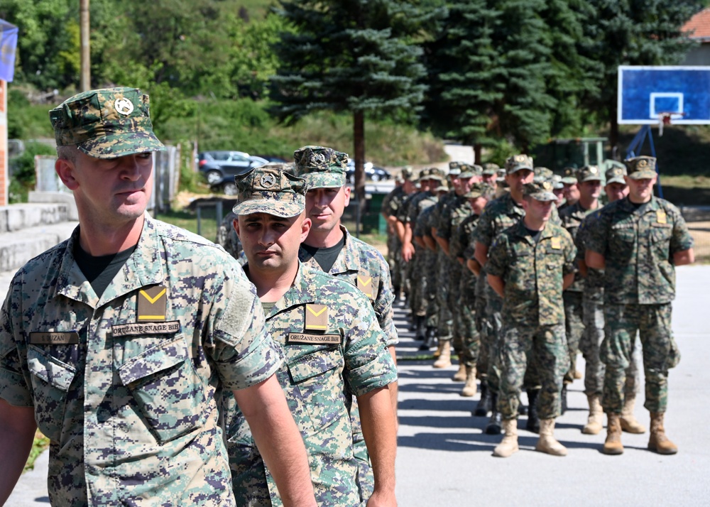 AFBiH NCO Graduation Ceremony