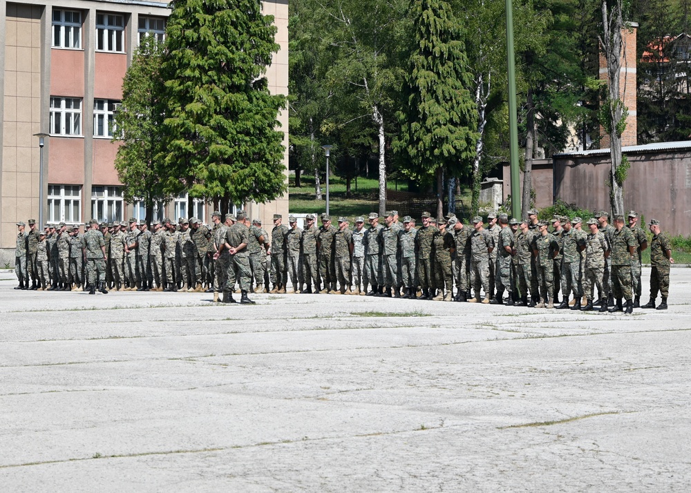 AFBiH NCO Graduation Ceremony