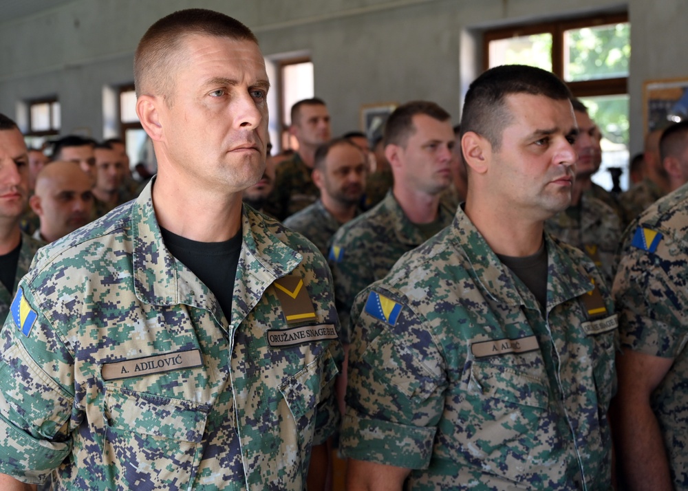 AFBiH NCO Graduation Ceremony