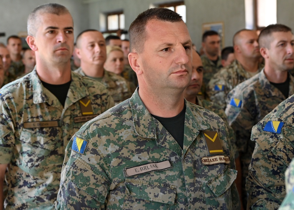 AFBiH NCO Graduation Ceremony