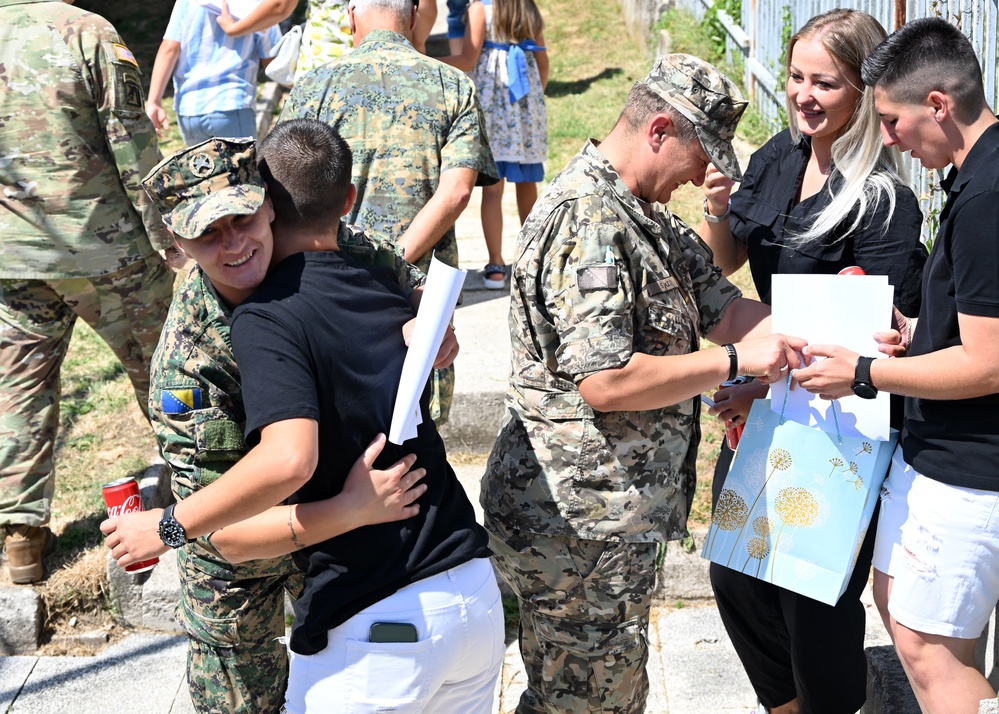 AFBiH NCO Graduation Ceremony