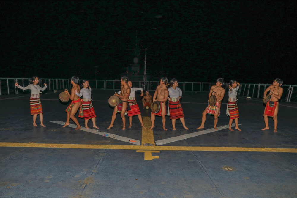 Sama Sama 2024 Philippine Navy hosted reception aboard the Philippine Navy BRP Tarlac