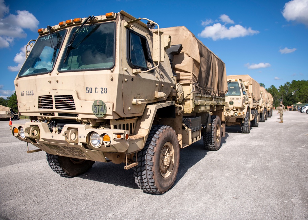 Unified Response: Multi-State National Guard Units Rally with Florida Following Hurricane Milton