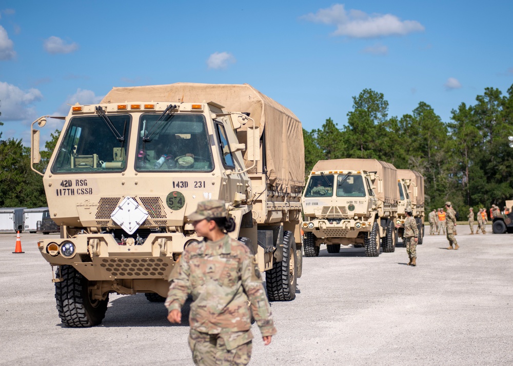 Unified Response: Multi-State National Guard Units Rally with Florida Following Hurricane Milton