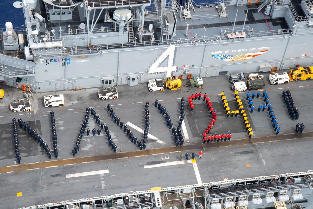 Boxer celebrates 249th Navy birthday Boxer celebrates 249th Navy birthday