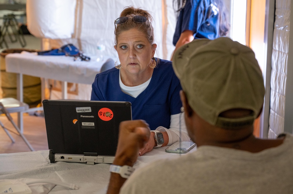 Disaster Medical Assistance Team Help Survivors After Hurricane Milton