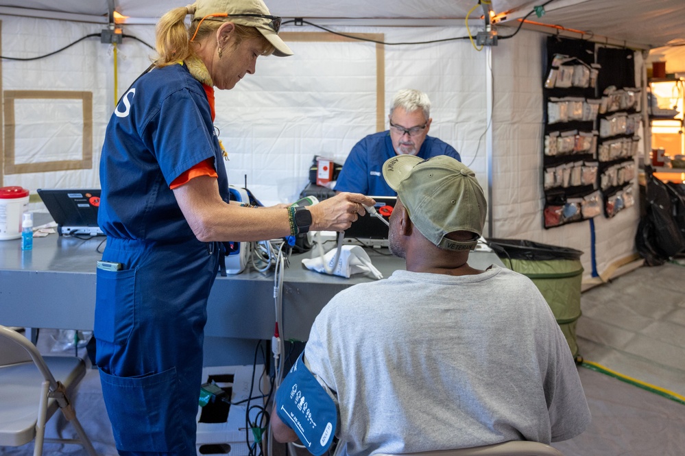 Disaster Medical Assistance Team Help Survivors After Hurricane Milton