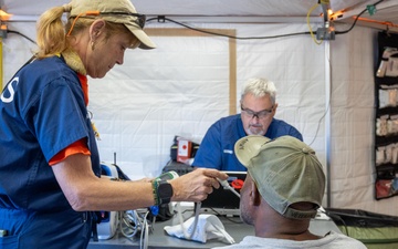 Disaster Medical Assistance Team Help Survivors After Hurricane Milton