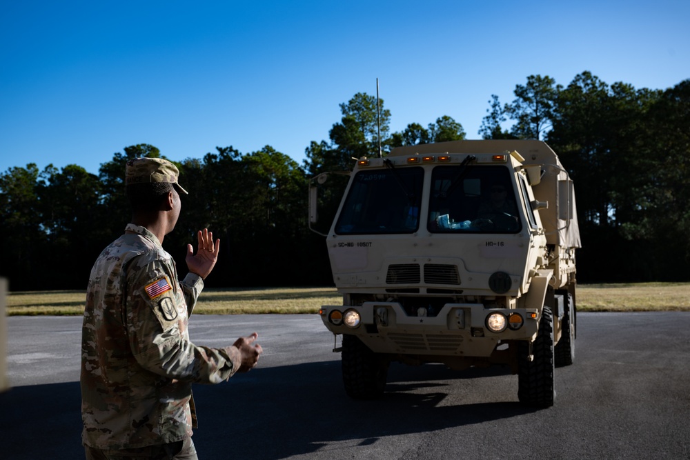 Guard Members Prepare to Depart After Milton Support