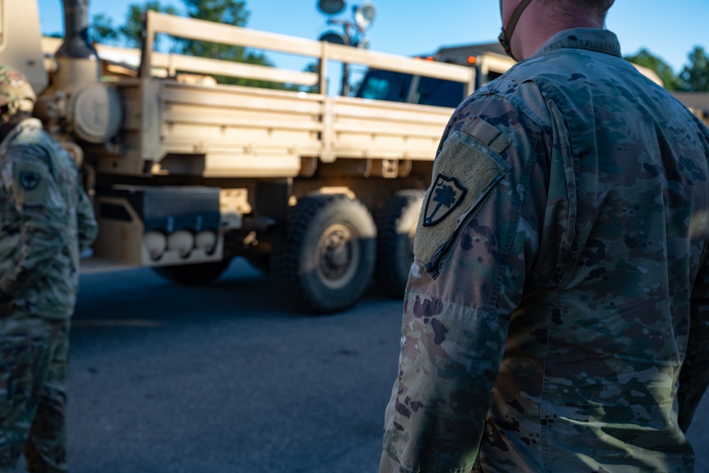 Guard Members Prepare to Depart After Milton Support