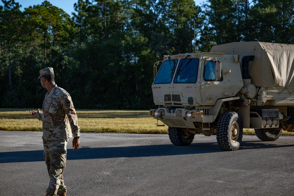 Guard Members Prepare to Depart After Milton Support