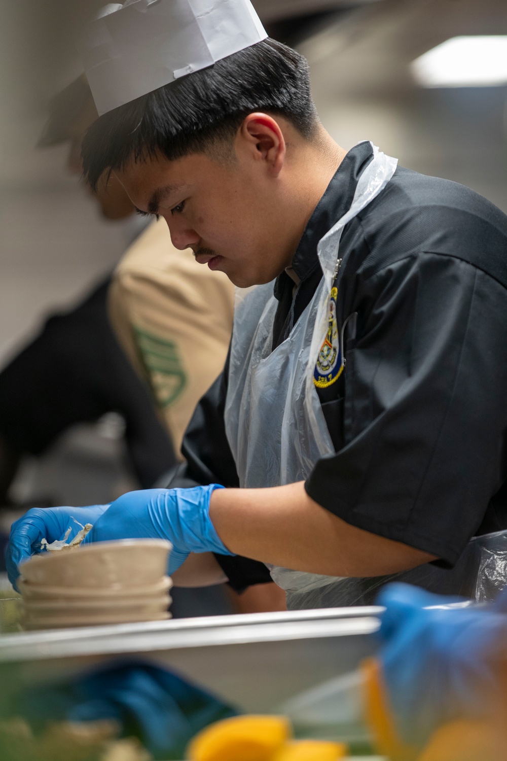 Chow Line Challenge Hosted Aboard USS Tripoli