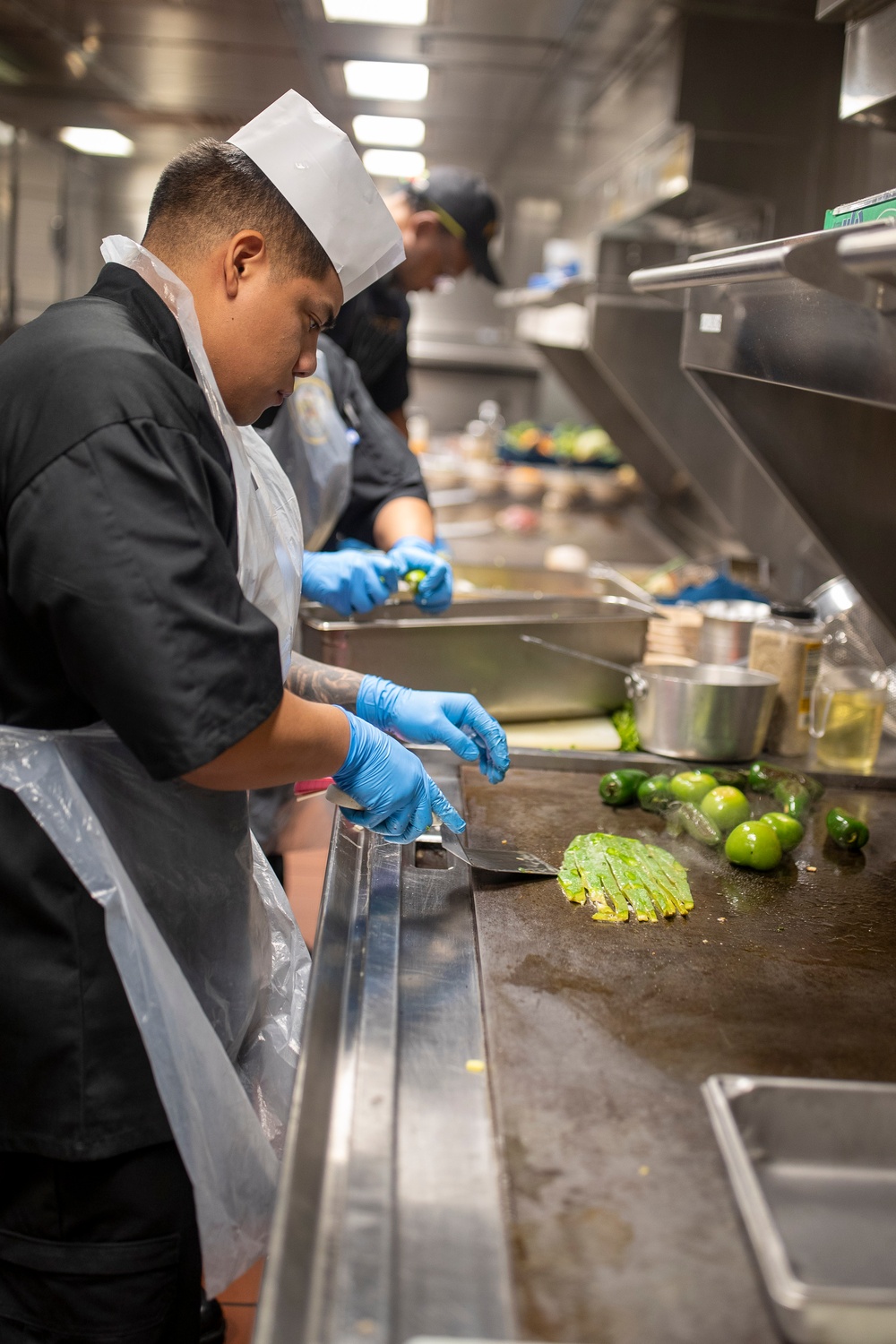 Chow Line Challenge Hosted Aboard USS Tripoli