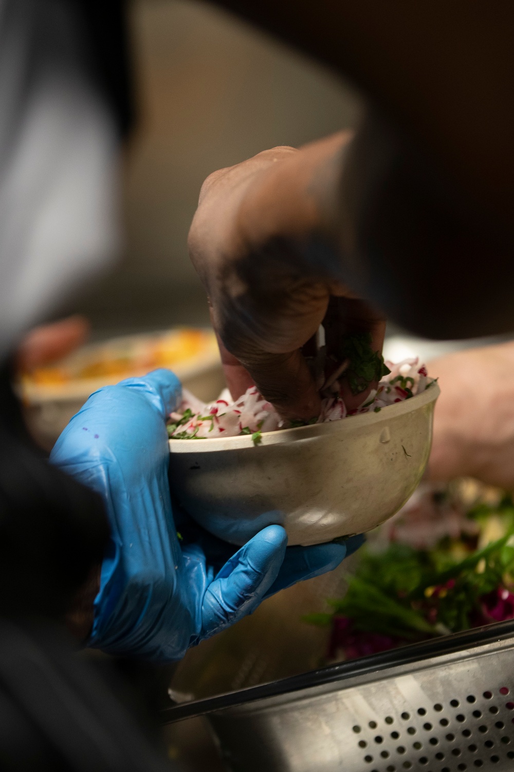 Chow Line Challenge Hosted Aboard USS Tripoli