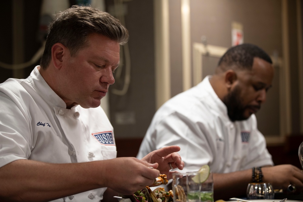 Chow Line Challenge Hosted Aboard USS Tripoli