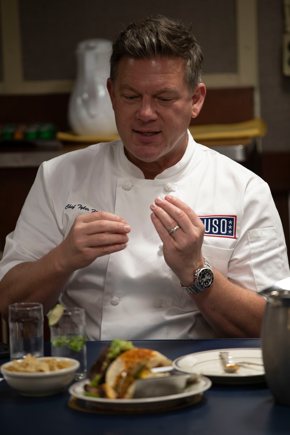 Chow Line Challenge Hosted Aboard USS Tripoli