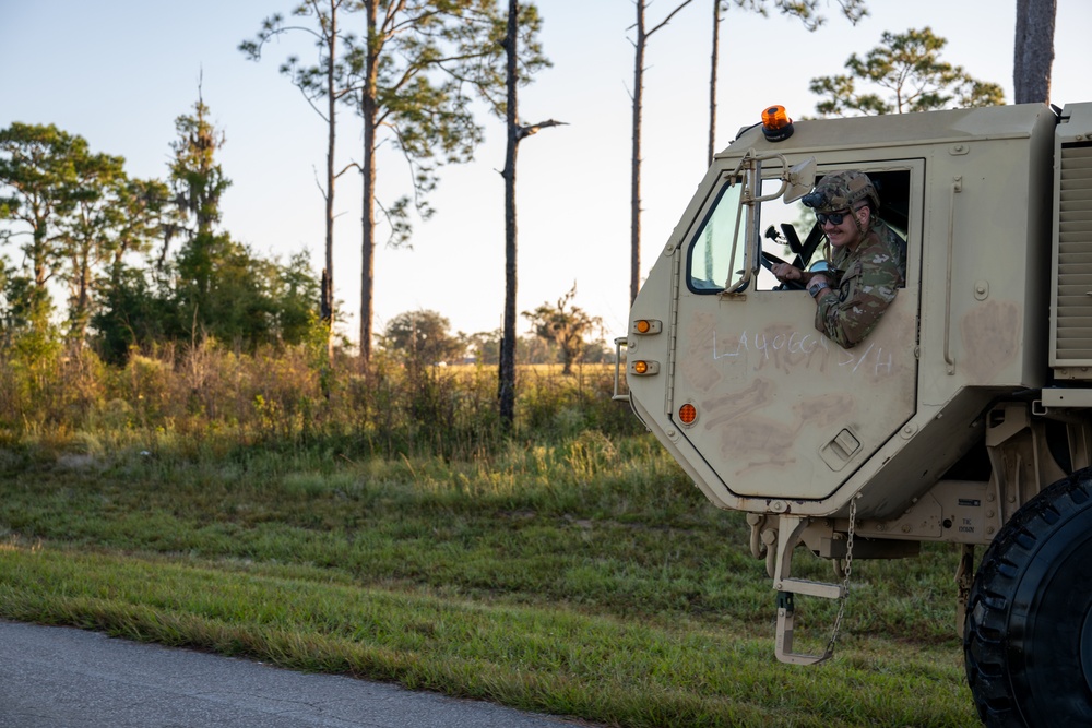 A Greatful Farewell: States Withdraw Guard Troops After Milton Relief Efforts